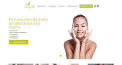 Desktop Screenshot of lapielspa.com